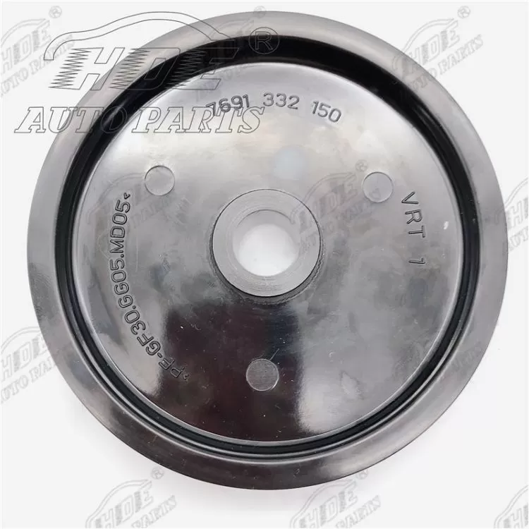 7691332150 power steering pump pulley 0064666301 for mercedes benz w207