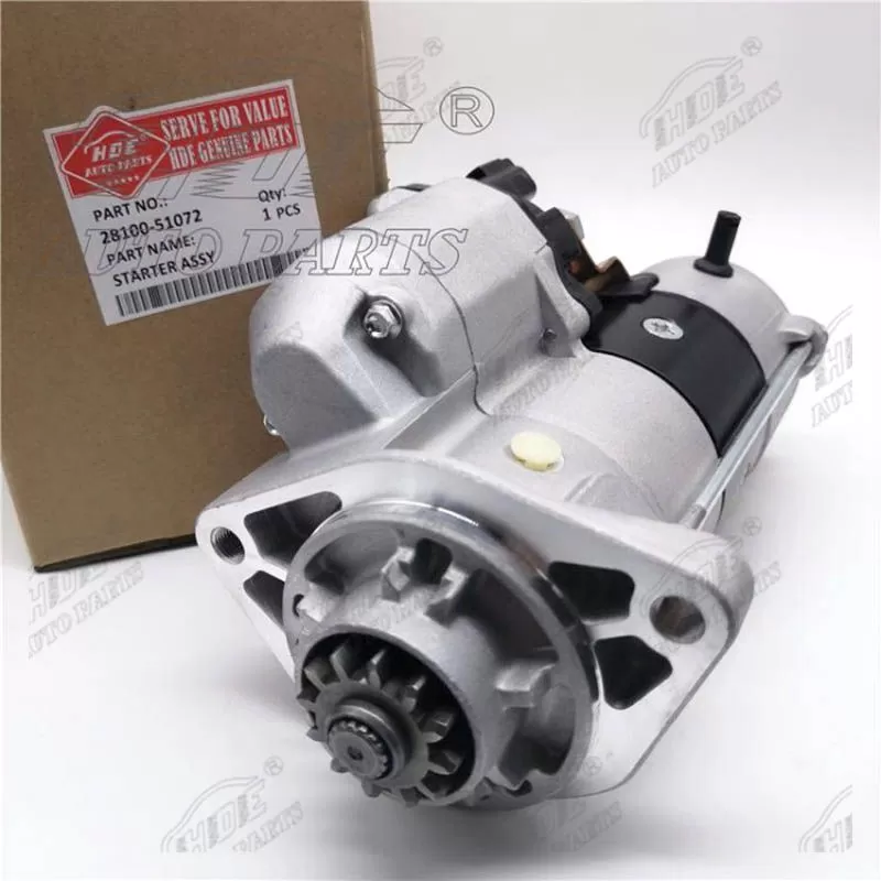 28100-51072 2810051072 Starter for Toyota Land Cruiser